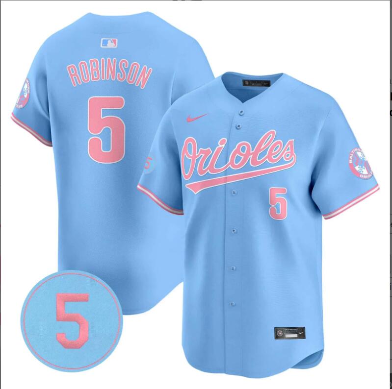 Men Baltimore Orioles #5 Robinson blue 2024 Nike MLB jersey